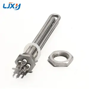 Ljxh 304sus thiết bị sưởi ấm DN25 1 ''BSP chủ đề nồi hơi nước nóng với locknut 110V/240V/380V