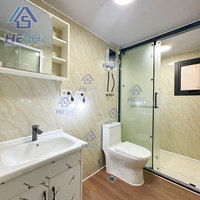 Maison Conteneur Préfabriquée Extensible à Cadre en Acier 20/40 pieds, 1, 2, 3, 4 ou 5 Chambres, Pliable, Prix Compétitif, Mini-Maison Villa