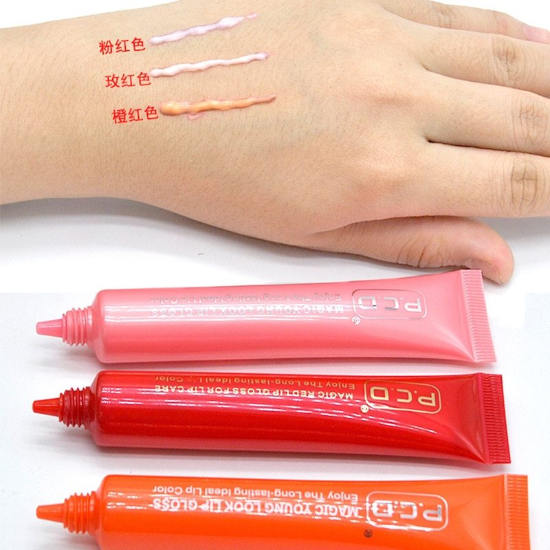 p.c.d magic young look lip gloss PCD Red 20ml acne prone L-Glutathione Oxidized - 27025-41-8 Flavor:Raspberry Hibiscus This glitter lip gloss