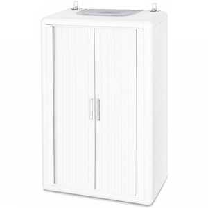 Cubierta Aislante de PVC para Calderas 58.5x38.5x98 cm, Material Ignífugo de Panal para Sistemas HVAC Domésticos - Product Image 1