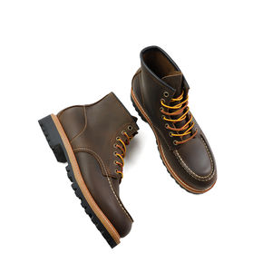 Botas Goodyear Welt de Cuero Genuino para Hombre, Botas de Trabajo, Botas Midi, Entrega en 7 Días, Directo de Fábrica, Envío Rápido, Fabricante OEM - Product Image 4