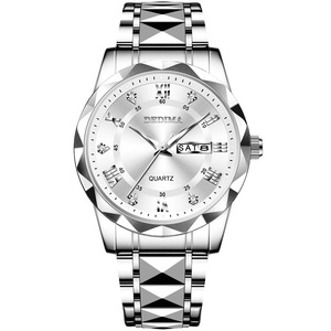 <span class=keywords><strong>Montre</strong></span>-bracelet analogique de luxe pour <span class=keywords><strong>homme</strong></span> en acier inoxydable lumineux <span class=keywords><strong>à</strong></span> quartz étanche Miyota 20mm 38mm bracelet tendance <span class=keywords><strong>boîte</strong></span> de haute qualité - Product Image 5