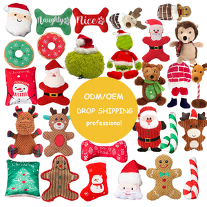 Op maat gemaakte hondenknuffels groothandel dierenwinkel gratis cadeaus kleine middelgrote honden puppy piepspeelgoed luxe kauwaccessoires voor huisdieren - Product Image 3