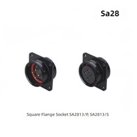 Connecteur de câble WEIPU en métal IP67 SA28, prix de gros, fonction push-pull, 2P 4P 3P 12P, bornes à contacts en cuivre pour alimentation 16P