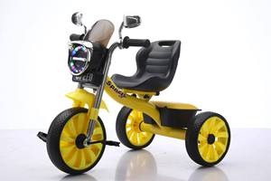 Tricycle pour enfants, vélo à 3 roues en plastique pour enfants de 2 à 7 <span class=keywords><strong>ans</strong></span>, garçons et filles, tout-petits, pédale - Product Image 4