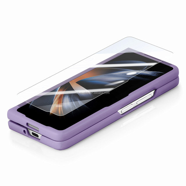 Buy Leather Luxury Designer New 2024 Antishock Blanks Sublimation Mobile Phone Case With Screen for Samsung Z Fold 5