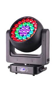 LEAHUA Luz de escenario 37x25W RGBW LED Beam Zoom Wash Luz de cabeza móvil con Dmx para fiesta Boda Dj Disco <span class=keywords><strong>Club</strong></span> Evento - Product Image 2