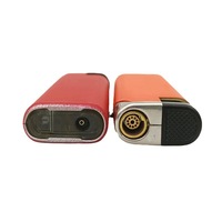 Ventes Flash : Briquet Torche Métallique Personnalisable avec Logo, Rechargeable au Gaz, Coupe-Vent et Disponible en Plusieurs Couleurs
