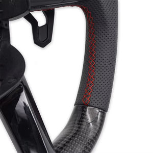 Volant en fibre <span class=keywords><strong>de</strong></span> carbone pour <span class=keywords><strong>Audi</strong></span> A6 A7 A8 Q5 A4 B5 B7 A5 8T 8V Q7 - Product Image 6