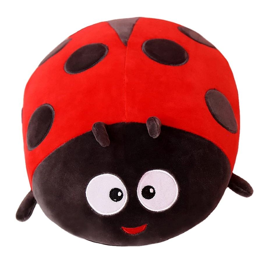 019 peluche coccinelle mignonne Animal en peluche coccinelle jouet
