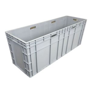 Large Reusable Plastic Shipping Crates Plastic Bin Box For Storage
