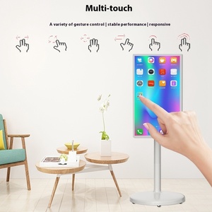 32 inç akıllı dokunmatik Tablet hareketli dönen kablosuz projeksiyon eğlence/dijital asansör wayelevator - Product Image 3