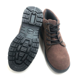 Outdoor Wear Composite Toe Suede Leather Upper Rubber Sole Work <strong>Trainer</strong> <strong>Safety</strong> Shoes <strong>for</strong> <strong>Woman</strong> - Product Image 3