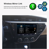 Autoradio 2 Din Android Carplay Auto 4G SIM IPS 8G 128G DSP pour Toyota Corolla 2014 2015 2017 Lecteur vidéo Navigation GPS Stéréo