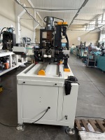 Machine de perçage et de flangage automatique CNC PLC pour tubes en acier inoxydable avec moteur, pour tubes de 113,4 mm de diamètre extérieur