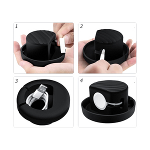 Tùy chỉnh di động Eva trường hợp khó khăn cho Samsung Galaxy watch4 & Apple xem không thấm nước thông minh đồng hồ sạc đứng & Mang trường hợp - Product Image 5