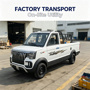 Camioneta Eléctrica Económica de 4 Puertas, Vehículo de Batería de Nueva Energía, Vehículo Eléctrico de Baja Velocidad de 4 Ruedas, Mini Camioneta Eléctrica de Carga - Product Image 4