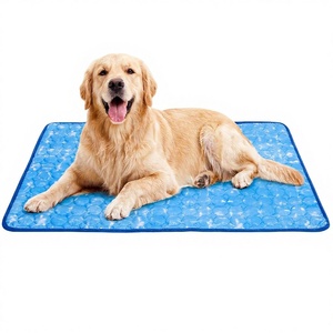 Self-cooling dog mat Breathable pet cooling pad Non-slip latex dog mat Easy wash foldable mat - Product Image 3