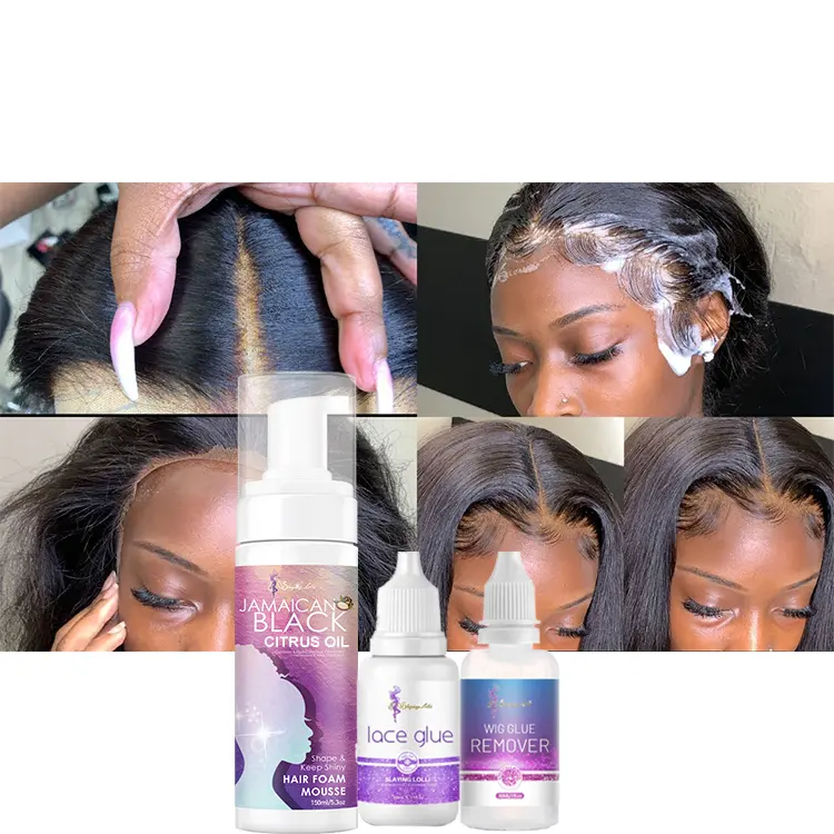 Own Brand Melts Into Lace With Ease Strong Hold Water Proof Lace Wig Front Glue Supplier