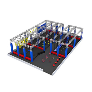 Tự làm mô-đun nhôm trở ngại tất nhiên Kit với miếng đệm bảo vệ cho nhà phòng tập thể dục trường học hoặc trong nhà/ngoài trời sử dụng dễ dàng lắp ráp - Product Image 4