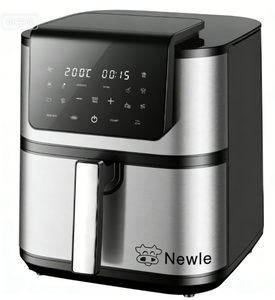 <span class=keywords><strong>Freidora</strong></span> de <span class=keywords><strong>Aire</strong></span> Digital Moderna 12 en 1 Newle con Panel Táctil Inteligente, Uso Doméstico, Control de Temperatura de 80-200 °C y Protección Contra Sobrecalentamiento - Product Image 3