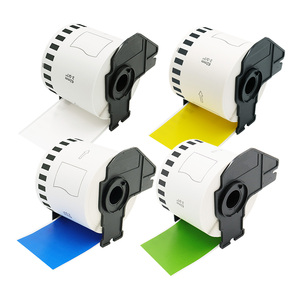 Rollo de etiquetas de envío de papel térmico <span class=keywords><strong>Brother</strong></span>, 62mm X 30,48 M, compatible con impresoras de etiquetas <span class=keywords><strong>Brother</strong></span> DK 22205 y <span class=keywords><strong>QL</strong></span>, - Product Image 2