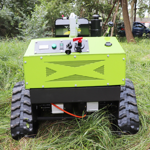 Tondeuse à gazon diesel télécommandée tout-terrain chenillé type ferme et déboisé coupe-herbe avec CE EPA - Product Image 5