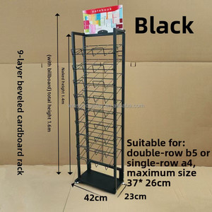 Cuốn sách và Tạp Chí hiển thị đứng cuốn sách lưu trữ giá cho vật liệu - Product Image 6