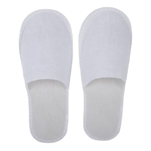 Factory Supply Hotel Einweg pantoffeln Homes tay Willow Leaf Pattern Bottom White Travel Tragbar Rutsch fest Leicht gewicht - Product Image 5