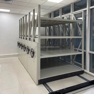 Étagères et rayonnages empilables robustes, rayonnage mobile en acier avec rail coulissant, étagères mobiles à roulettes, vente directe d'usine - Product Image 6