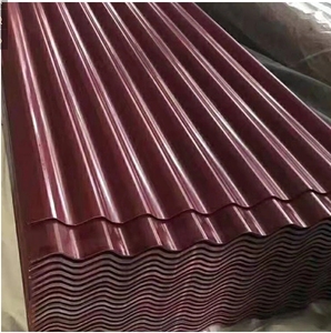 Mái ngói vật liệu xây dựng đầy màu sắc aluzinc kẽm RAL màu tráng kim loại Bảng điều chỉnh chịu nhiệt tấm lợp nhà sản xuất - Product Image 5