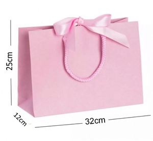 Emballage de luxe pour vêtements et bijoux, sac en papier personnalisé imprimé, durable, réutilisable, avec poignée, sac cadeau d'entreprise - Product Image 3