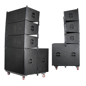 Système de sonorisation professionnel double 10 pouces Line Array en promotion – Enceintes Line Array actives et passives <span class=keywords><strong>2</strong></span> voies pour spectacles extérieurs sur scène - Product Image 4