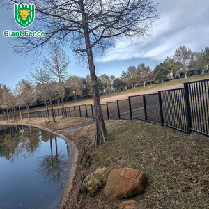 Poteaux de clôture tubulaires carrés en acier galvanisé, épaisseur de paroi 2 mm, revêtement PVC, plusieurs tailles disponibles, panneau de clôture de jardin - Product Image 6
