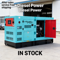 40 kW 80 kW 100 kVA 180 kW 200 kW leiser, schallgedämmter, industrieller Stromerzeuger, 3-phasig, 380 V 220 V, tragbares Dieselaggregat