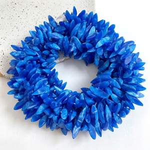 FE Boho Triangle Chunky Resin Beads 10mm-30mm | Custom Color | Large Hole <b>Waist</b> Beads DIY Box Packaging Sample Making Service - Product Image 1