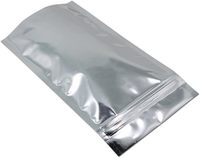 Sachet Doypack Alimentaire Anti-humidité avec Soufflet et Fermeture Éclair pour l'Emballage de Noix de Cajou et Fruits Secs (Taille et Couleur Personnalisables)