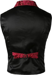 Liu Ming hommes décontracté formel gilets 2025 Vintage mode tendances respirant <span class=keywords><strong>sans</strong></span> manches col en v gilet <span class=keywords><strong>Blazer</strong></span> pour l'automne porter - Product Image 6