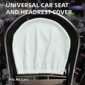Coprisedile Anteriore Universale e Copri Poggiatesta (Materiale in Poliestere) Adatto a Tutti i Modelli di Auto, Personalizzazione Pubblicitaria per Sublimazione - Product Image 2