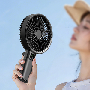 Ventilador <span class=keywords><strong>de</strong></span> Mano <span class=keywords><strong>de</strong></span> 6 Pulgadas con Batería <span class=keywords><strong>de</strong></span> 4000 mAh, Flujo <span class=keywords><strong>de</strong></span> Aire Potente, Base Extraíble, Diseño <span class=keywords><strong>de</strong></span> Escritorio, 180° °   Plegable para Viajes al Aire Libre - Product Image 2