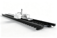 Machine de découpe laser CNC Hoysook pour profilés en acier, poutres en I, profilés en H, 12 kW, 20 kW, pour acier de forme spéciale