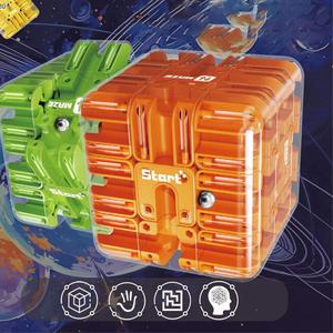 Nhựa Đồ Chơi Bóng Mê Cung Trò Chơi Thứ Ba Đặt Hàng Cube Tâm Đào Tạo Câu Đố Đồ Chơi 3D Mê Cung Trò Chơi Đồ Chơi Perplex Bóng - Product Image 3