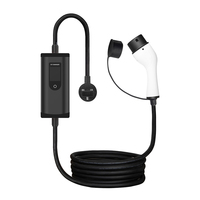 Chargeur de voiture électrique portable AUXUS 32A 7KW Chargeur rapide de voiture électrique Type 1/Type 2/GBT Chargeur de voiture électrique Station de recharge de voiture électrique
