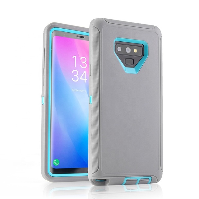 Heavy Duty 3 in 1 Armor Shockproof Robot Cell Screen Defender Phone Case for Galaxy Samsung S23 A13 A14 A53