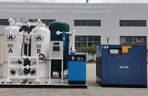 Máy nén khí không dầu áp suất cao với thiết bị cấp công nghiệp tăng cường oxy cho các ứng dụng y tế và sản xuất - Product Image 2