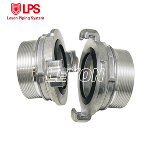 Connettore per Tubi Antincendio LEYON FM UL, Raccordo Maschio <span class=keywords><strong>in</strong></span> Alluminio per Impianti Sprinkler Antincendio Tipo Gost - Product Image 1