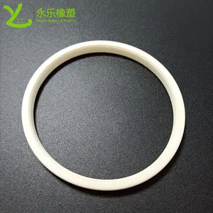 Anel de vedação de silicone personalizado, anel de vedação de silicone resistente à vácuo de grau alimentar