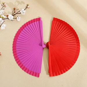 Ventilador de mano de madera con diseño de flor española, estilo flamenco, venta al por mayor, últimas novedades - Product Image 3