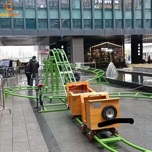 Juego <span class=keywords><strong>interactivo</strong></span> de entretenimiento deportivo sin alimentación para padres e hijos, montaña rusa con pedal humano - Product Image 2