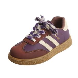 รองเท้ากีฬาเด็กฤดูใบไม้ผลิและฤดูใบไม้ร่วง ระบายอากาศได้ดี เป็นมิตรกับสิ่งแวดล้อม รองเท้าทรง Dad Shoes อุ่นสบาย สำหรับเด็กชายและเด็กหญิง สีขาว พื้นนุ่ม น้ำหนักเบา เหมาะสำหรับใส่พักผ่อน - Product Image 6